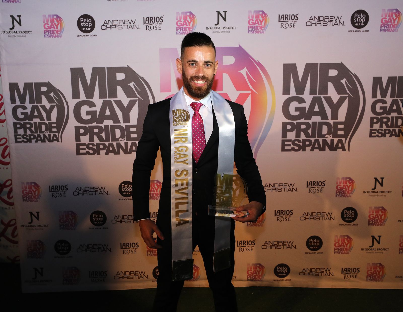 Félix Jerónimo es el nuevo Mr Gay Pride Sevilla 2018 Mr Gay España