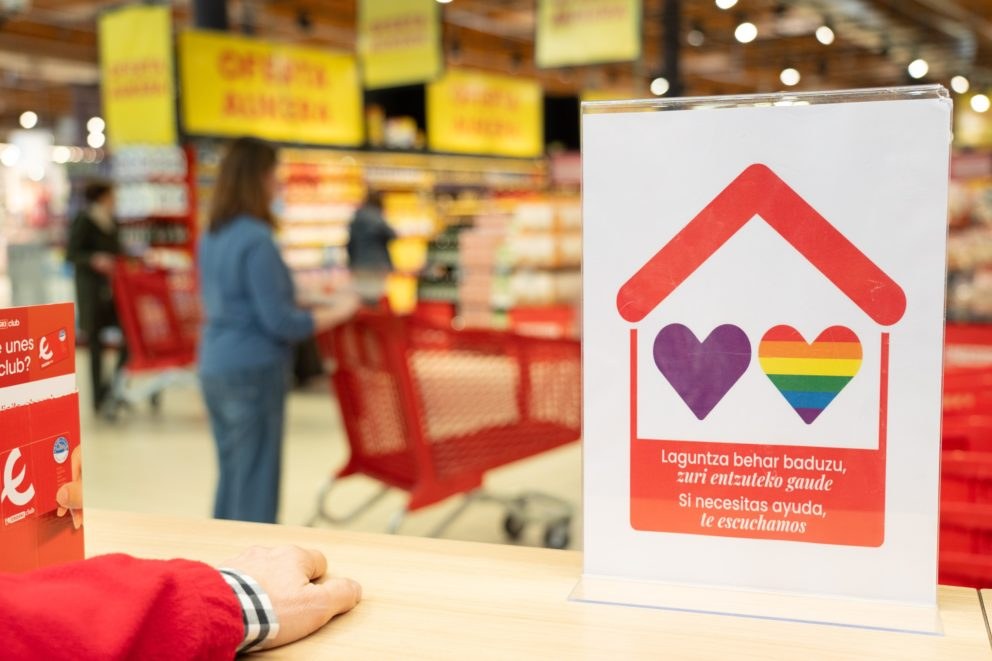 Señalética en Tienda EROSKI