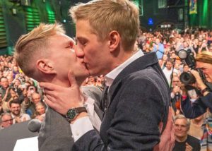 Dominik Krause nuevo vicealcalde de Munich y su pareja