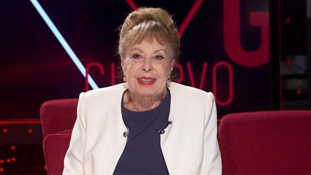 Gemma Cuervo, durante una entrevista en RTVE