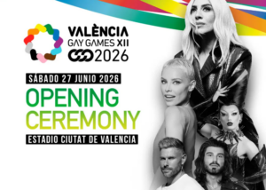Cartel Open Ceremony València Gay Games XII 2026