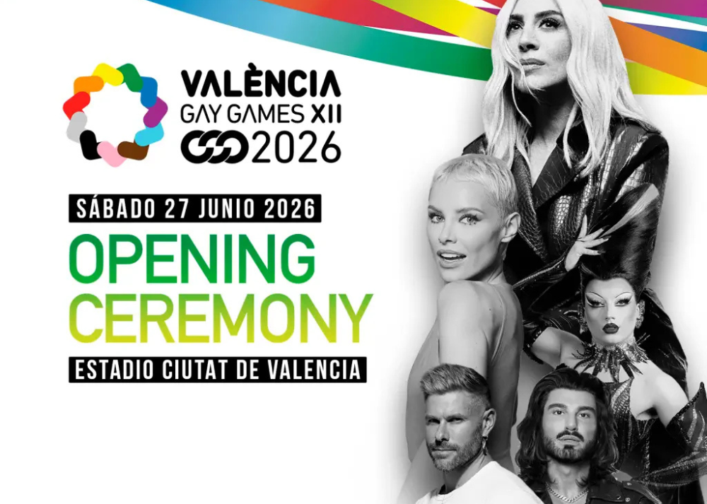 Cartel Open Ceremony València Gay Games XII 2026