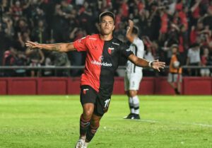 Nacho Lago durante un partido de fútbol